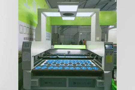 数码印花口罩切割 数码印花口罩切割