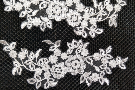 蕾丝面料2