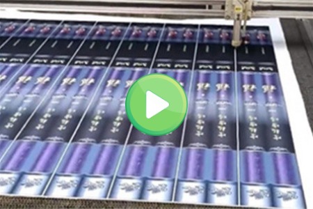 鱼竿袋激光切割